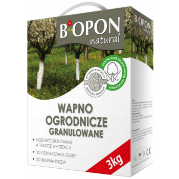 WAPNO - OGRODNICZE DO BIELENIA I ODKWASZANIA GLEBY, 3 KG