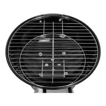 GRILL WĘGLOWY OKRĄGŁY Z POKROWCEM, RUSZT 41CM