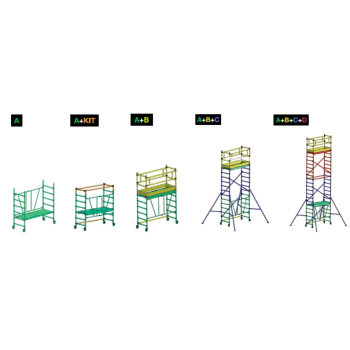 RUSZTOWANIE COMPACT XS 75*160 PAKIET B