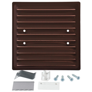 KRATKA METALOWA 150*150MM UCHWYT ROZPRĘŻNY BRĄZOWA