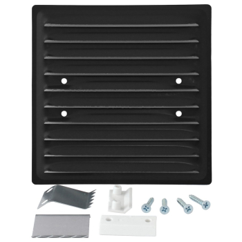 KRATKA METALOWA 150*150MM UCHWYT ROZPRĘŻNY CZARNA