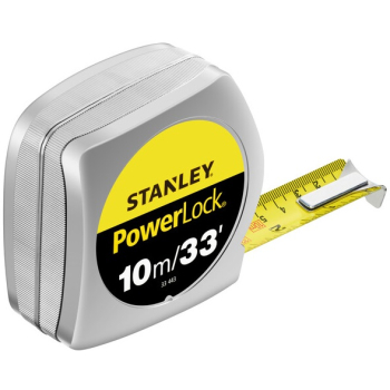 MIARA POWERLOCK, OBUDOWA PLASTIKOWA CALOWA 10M/33 *25MM