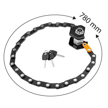 ZABEZPIECZENIE ROWERU NA KLUCZ, SKŁADANE