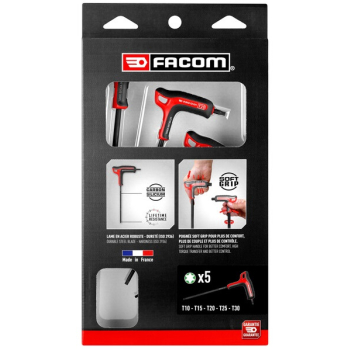 ZESTAW KLUCZY TORX T10-T30, 5SZT.