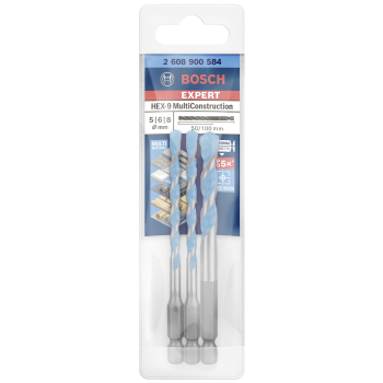 WIERTŁO EXPERT MULTICONSTRUCTION HEX-9 SET 3PC