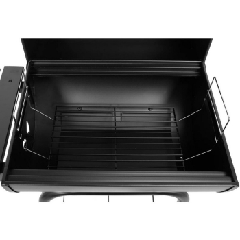 GRILL WĘGLOWY Z POKRYWĄ, RUSZT 47*34CM