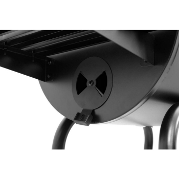 GRILL WĘGLOWY Z POKRYWĄ, RUSZT 47*34CM