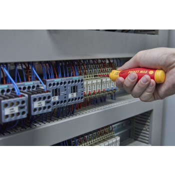 WKRĘTAK Z MAGAZYNKIEM BITÓW POCKETMAX ELECTRIC, 4 BITY