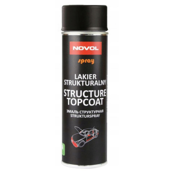 LAKIER STRUKTURALNY CZARNY 500 ML