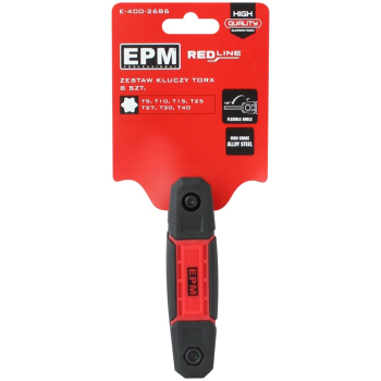 ZESTAW KLUCZY TORX RED LINE 8 SZT.