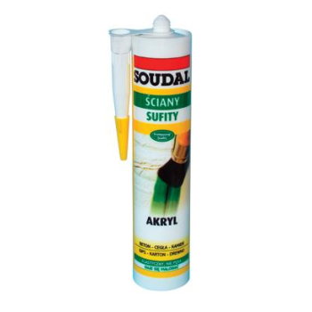 AKRYL SOUDAL BIAŁY 280ML