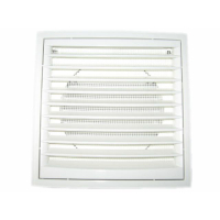 KRATKA Z SIATKĄ KR 150MM BIAŁA