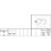 OGNIWO UZUPEŁNIAJĄCE TYP S OCYNKOWANE 8MM