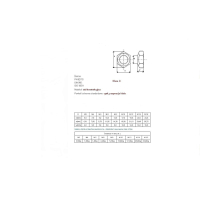 NAKRĘTKA Z WKŁADKĄ OCYNKOWANA  DIN 985 KLASA 8.8 M20