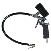 PISTOLET DO POMPOWANIA KÓŁ Z MANOMETREM