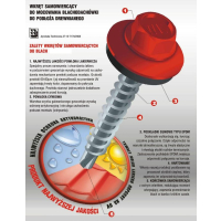 WKRĘT SAMOWIERTNY 4.8*35MM RAL 3011