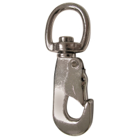 KARABIŃCZYK STALOWY NIKLOWANY 85MM WZMOCNIONY