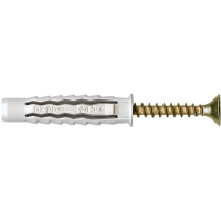 DYBEL UNIWERSALNY ŁEB Z NACIĘCIEM KRZYŻOWYM GXK 8/45MM