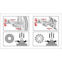 ŚCIĄGACZ UNIWERSALNY DWURAMIENNY