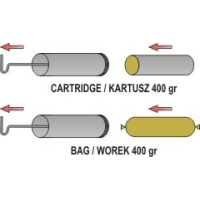 SMAROWNICA RĘCZNA DO KARTUSZY 400G