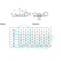 ZAWLECZKA PODWÓJNA AN76 5*110MM
