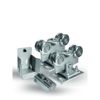 WÓZEK DO BRAM 2SZT +ROLKA,+GNIAZDO NAJAZDU NA PROFIL 70