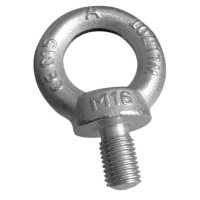 ŚRUBA Z UCHEM OCYNKOWANY DIN580 6*1MM