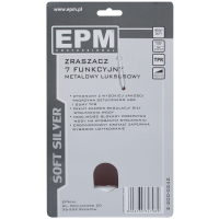 ZRASZACZ PISTOLETOWY 7-FUNKCYJNY SOFT SILVER