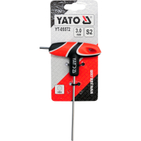 KLUCZ TRZPIENIOWY HEX Z RĘKOJEŚCIĄ 3MM