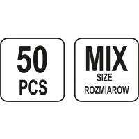 ZESTAW SZYBKOZŁĄCZY ELEKTRYCZNYCH 50SZT