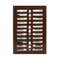 KRATKA METALOWA MALOWANA 14*21CM BRĄZOWA