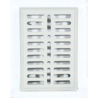 KRATKA METALOWA MALOWANA 14*21CM BIAŁA