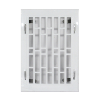 KRATKA PLASTIKOWA Z RAMKĄ METALOWĄ 14*21CM BIAŁA