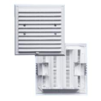 KRATKA WENTYLACYJNA Z ŻALUZJĄ I SIATKĄ 175*215MM BRĄZOWA