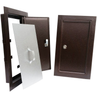 DRZWICZKI KOMINOWE BRĄZOWE 155*290MM DUŻE