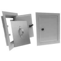 DRZWICZKI KOMINOWE BIAŁE 155*205MM ŚREDNIE