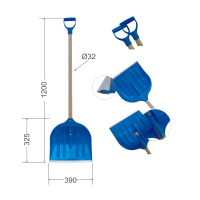 ŁOPATA DO ŚNIEGU PLASTIKOWA MAŁA