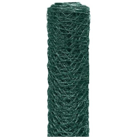 SIATKA HEKSAGONALNA W PCV DRUT 0.9MM 100CM*25MB OCZKO 25MM