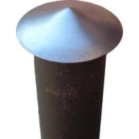 DASZEK METALOWY NA SŁUPEK OGRODZENIOWY 50MM