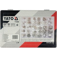 ZESTAW PODKŁADEK ALUMINIOWYCH 300 SZT. MIX ROZMIARÓW