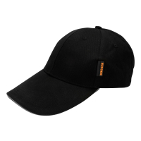 CZAPKA OCHRONNA Z DASZKIEM CZARNA