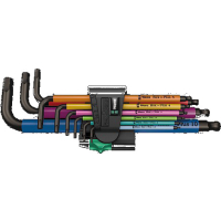 ZESTAW KLUCZY TRZPIENIOWYCH Z KULKĄ 950 SPKL/9 HEX 1.5-10MM