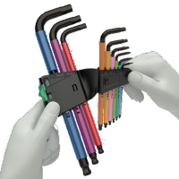 ZESTAW KLUCZY TRZPIENIOWYCH Z KULKĄ 950 SPKL/9 HEX 1.5-10MM