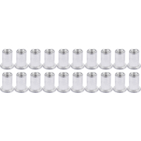 NITONAKRĘTKI ALUMINIOWE M3, 20SZT