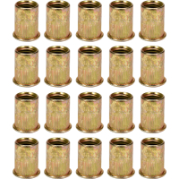 NITONAKRĘTKI STALOWE M6, 20SZT