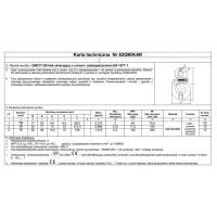 HAK SKRACAJĄCY Z UCHEM I ZABEZPIECZENIEM 7/8MM G8 WLL2T