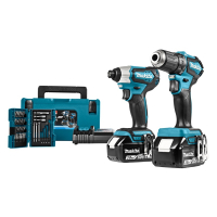 ZESTAW COMBO LI-LON 18V DTD155+DDF483 2*3.0AH MAKPAC + ACC