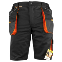 SPODNIE ROBOCZE KRÓTKIE ROCKER BLACK ROZMIAR 48