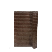 MATA PVC RAFFIA 120CM ROLKA 3MB BRĄZOWA