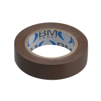 TAŚMA ELEKTROIZOLACYJNA 10M*15MM BRĄZOWA